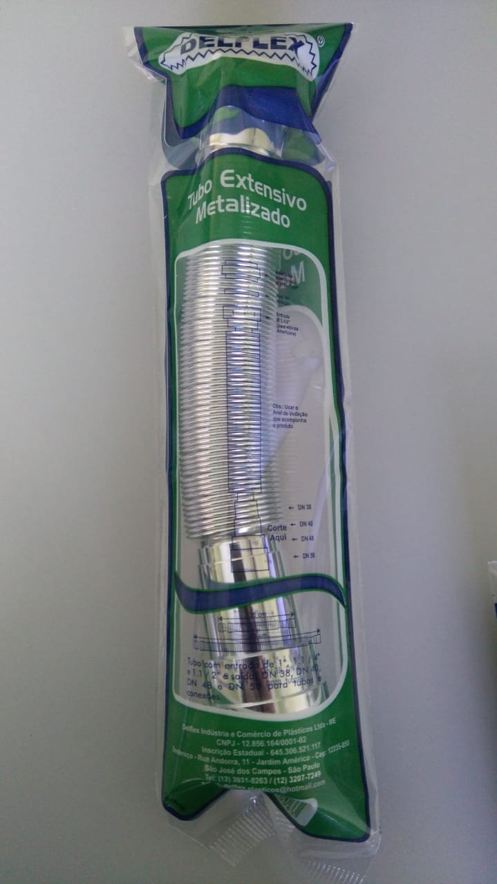 Tubo extensivo Metalizado Delflex