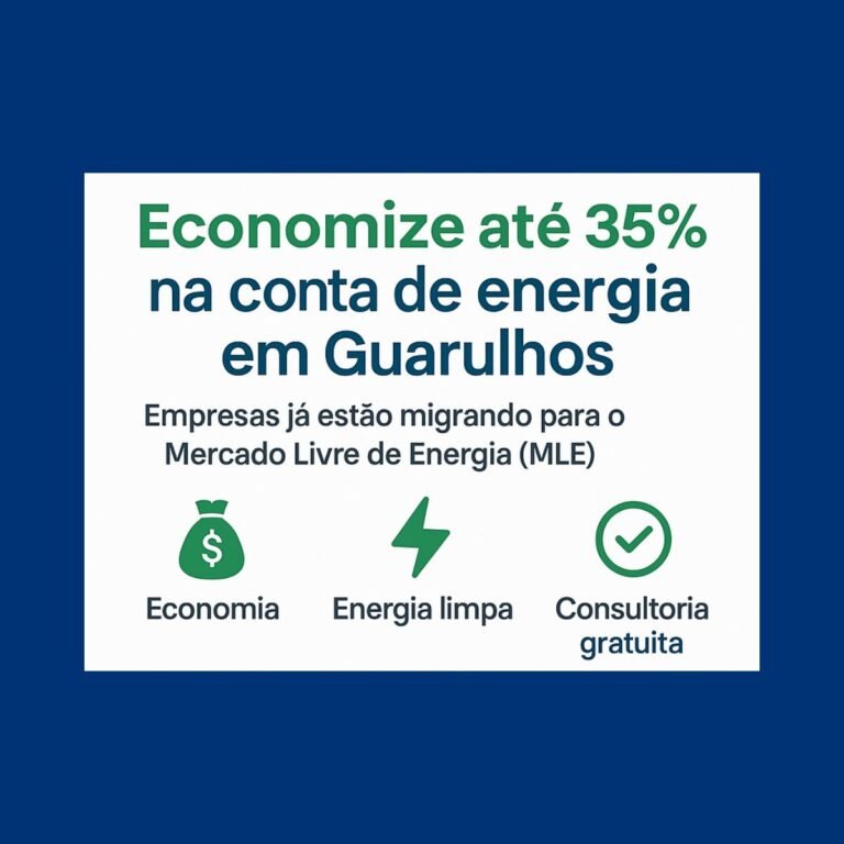 Mercado livre de energia em Guarulhos